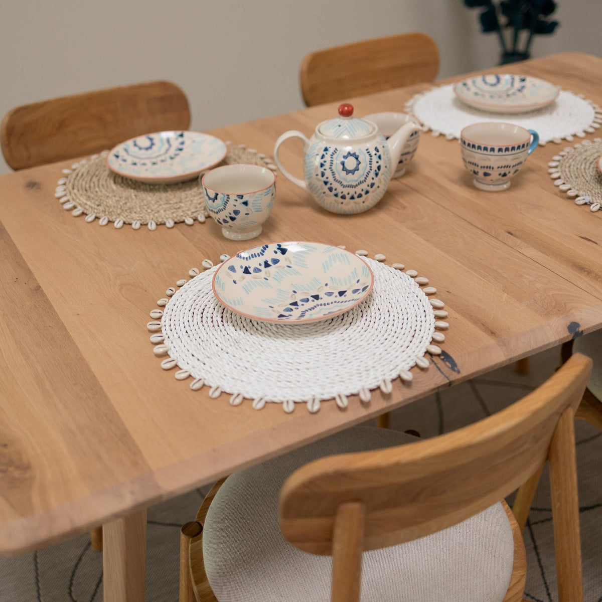Table de salle à manger extensible en bois massif SWEDEN | VESKOR