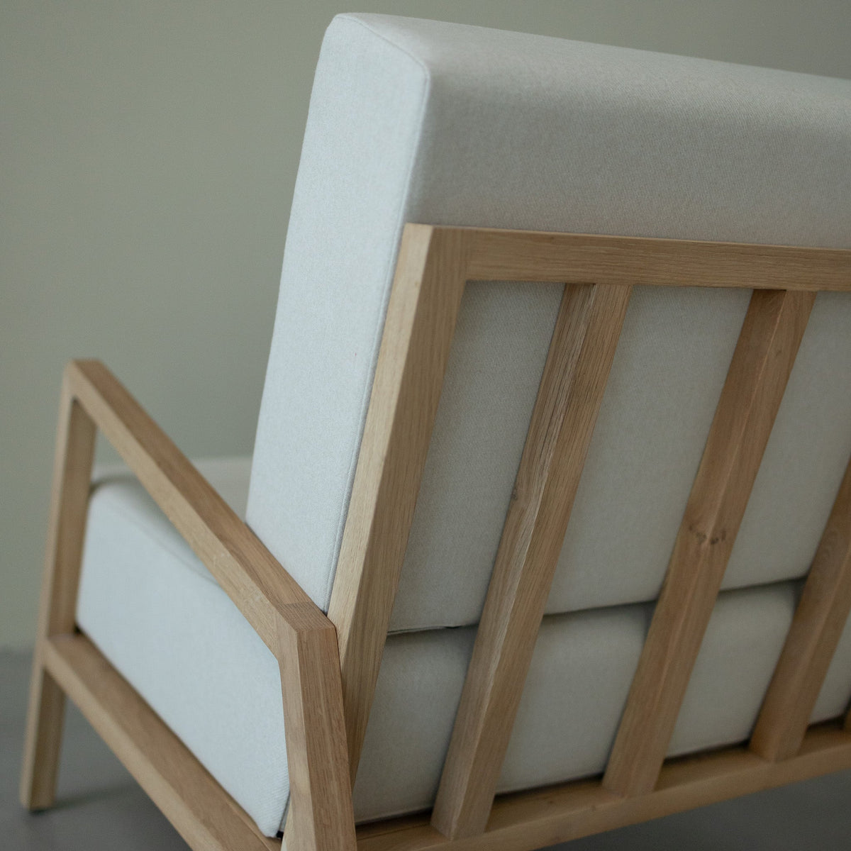 Fauteuil en bois massif SUÈDE | VESKOR