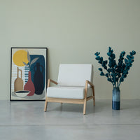 Fauteuil en bois massif SUÈDE | VESKOR