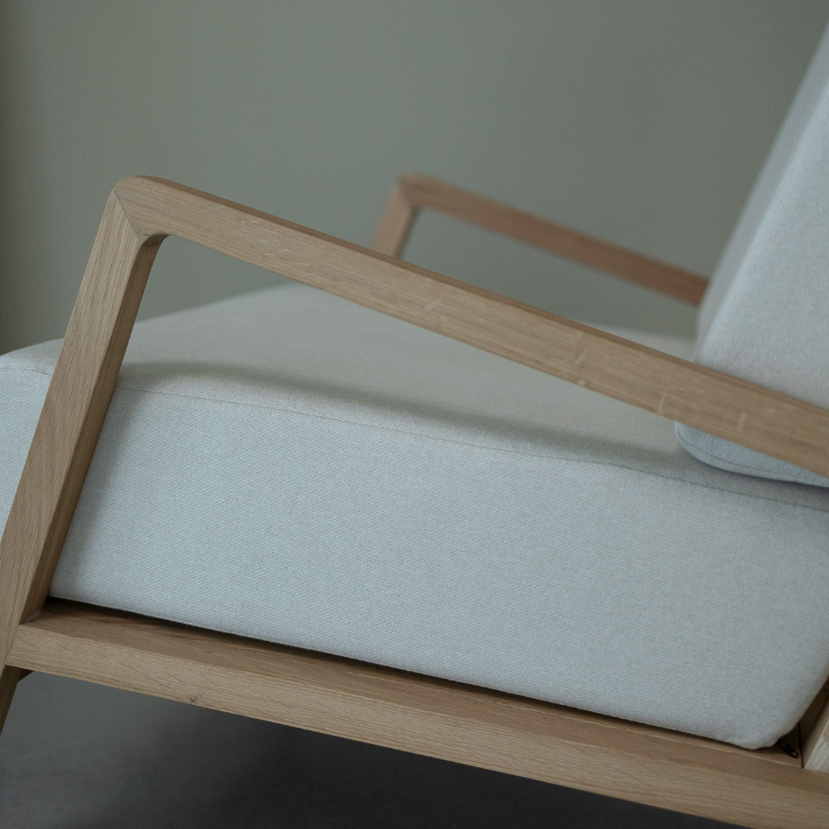 Fauteuil en bois massif SUÈDE | VESKOR