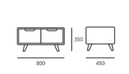 Banc en bois massif SWEDEN | VESKOR