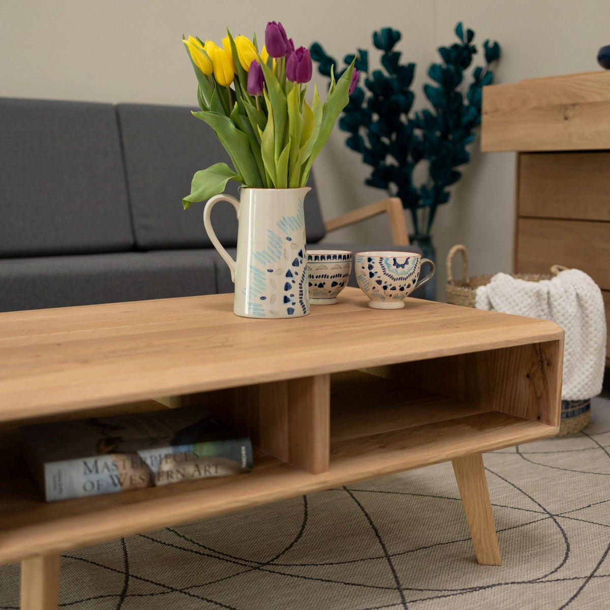 Table basse en bois massif SWEDEN 1 | VESKOR