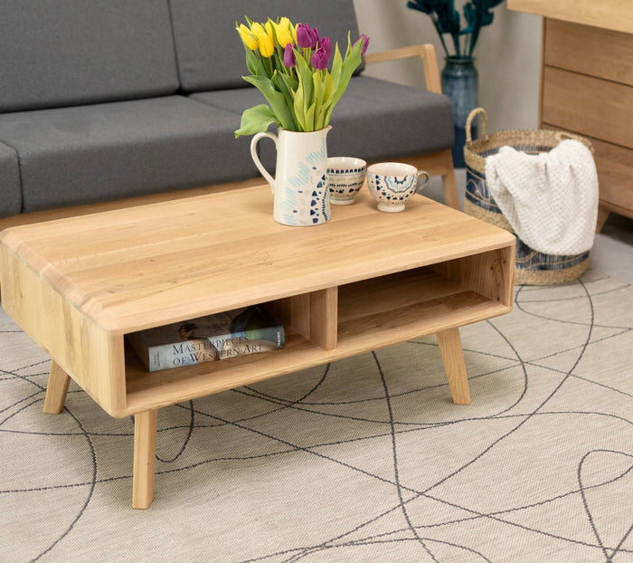 Table basse en bois massif SWEDEN 1 | VESKOR