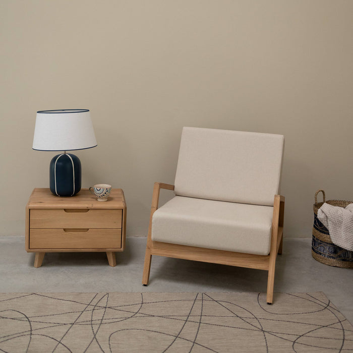 Table de chevet en bois massif SWEDEN 2 | VESKOR