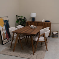 Chaise en bois massif chêne ou noyer SUÈDE | VESKOR