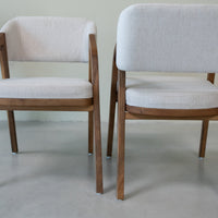 Chaise en bois massif chêne ou noyer SUÈDE | VESKOR
