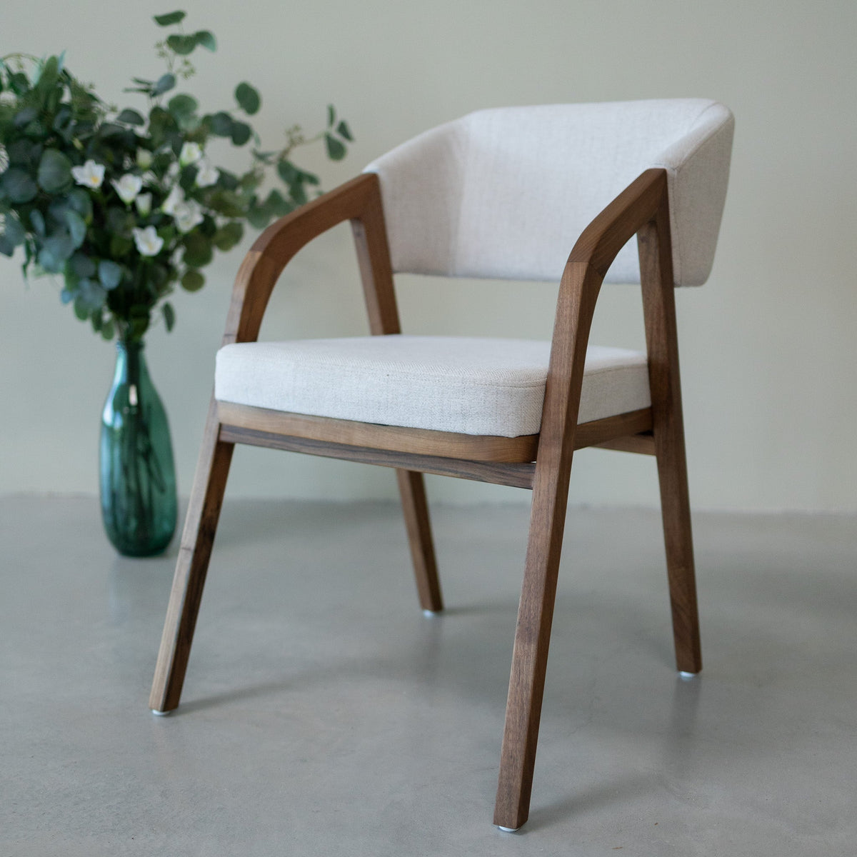Chaise en bois massif chêne ou noyer SUÈDE | VESKOR