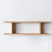 Etagère en bois massif de chêne MALMO 2 | VESKOR