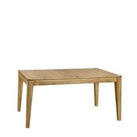 Table de salle à manger à rallonge en bois de chêne FREDO | VESKOR