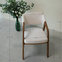 Chaise en bois massif chêne ou noyer SUÈDE | VESKOR