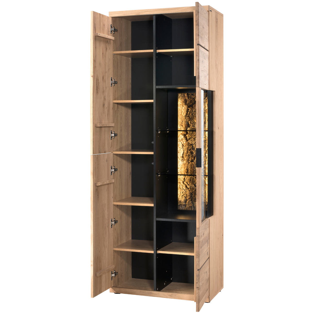 Vitrine en chêne NAPOLI | LoftStory
