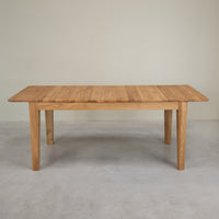 Table de salle à manger à rallonge en chêne massif KODAMA | VESKOR