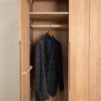 Armoire à 2 portes en bois massif Sweden | VESKOR