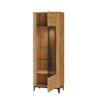 Vitrine en chêne OPORTO 10 | LoftStory