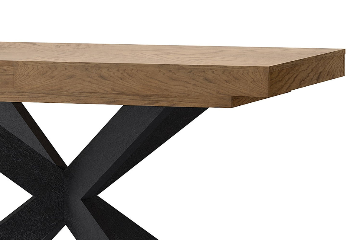 Table à manger extensible en chêne COZY 39 | LoftStory