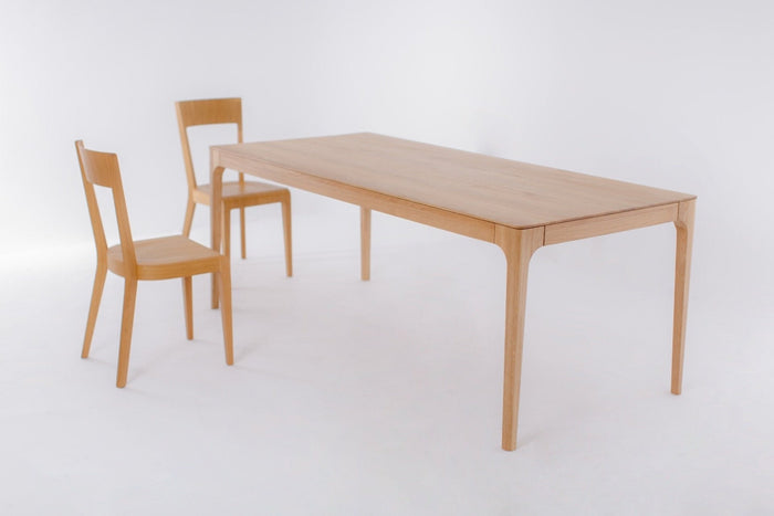 Table de salle à manger à rallonge en bois massif CREATIV | KARPIS