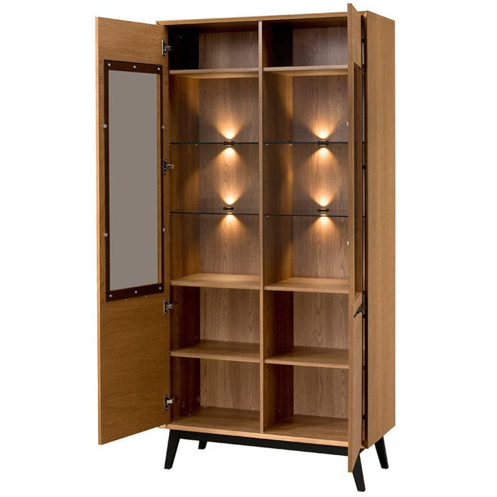 Vitrine en chêne LAZURE 12 | LoftStory