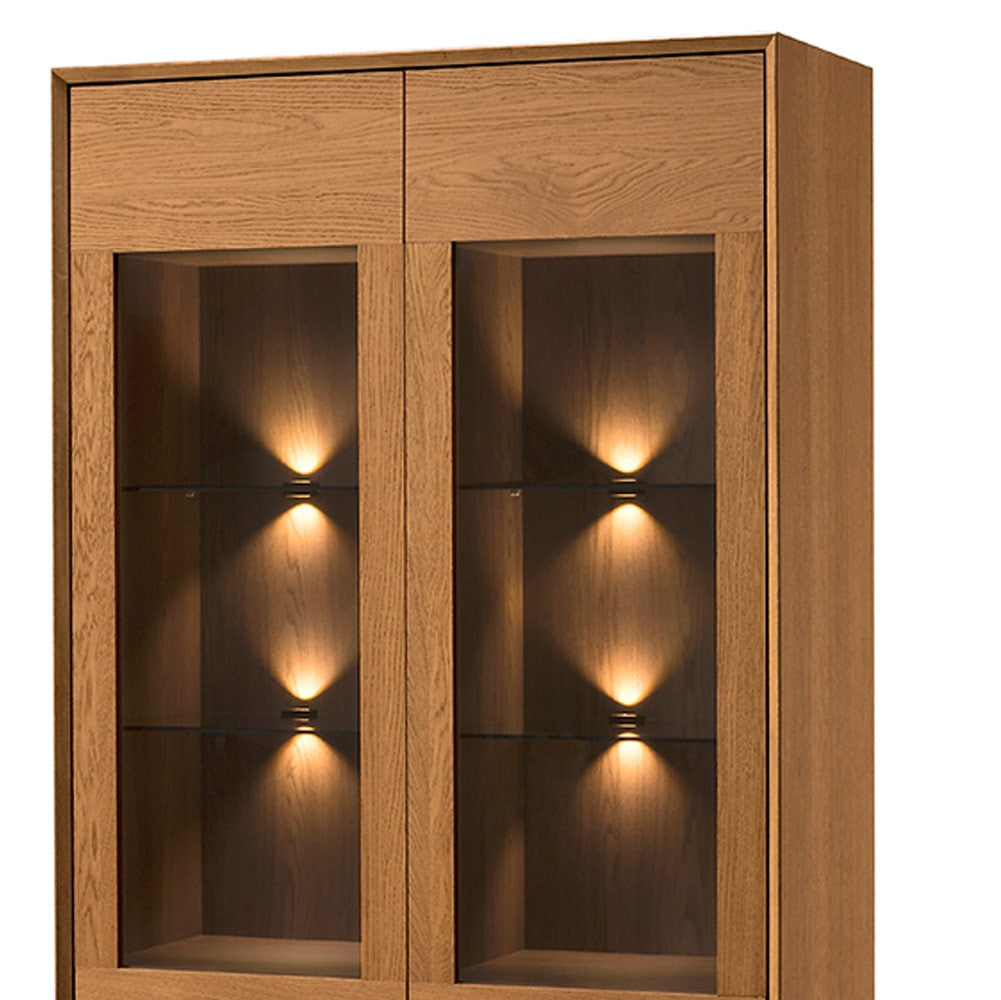 Vitrine en chêne LAZURE 12 | LoftStory