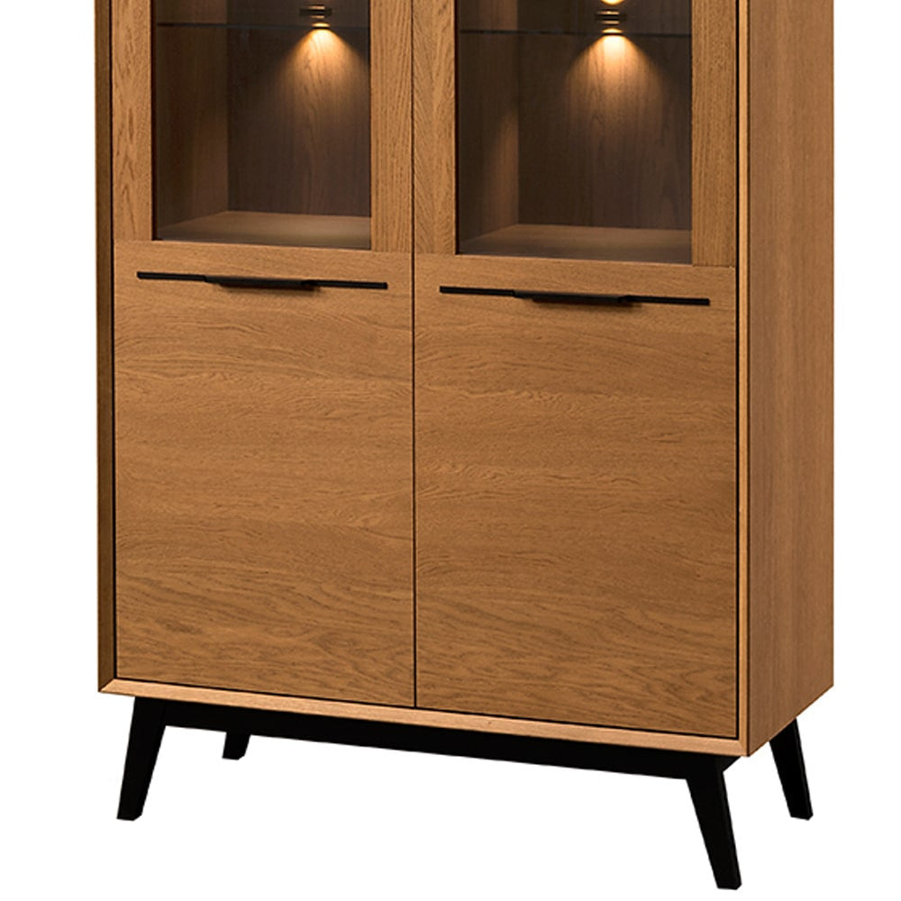 Vitrine en chêne LAZURE 12 | LoftStory