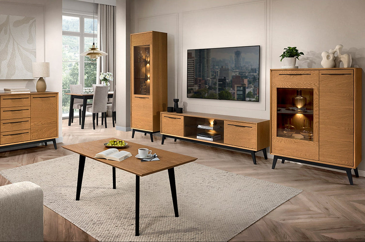 Meuble TV en chêne LAZURE 25 | LoftStory