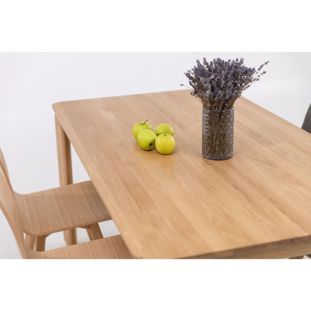 Table de salle à manger fixe en bois massif GOLF | KARPIS