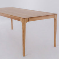 Table de salle à manger fixe en bois massif CREATIV | KARPIS
