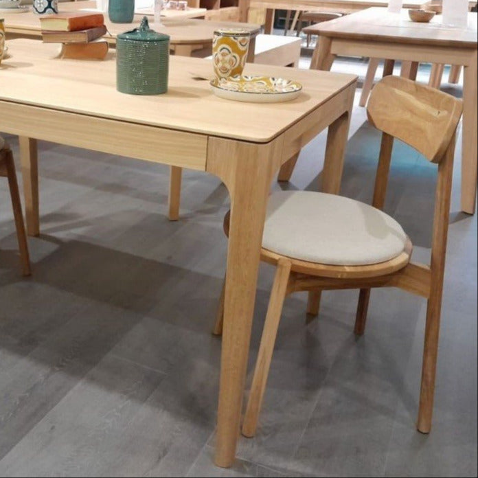 Table de salle à manger fixe en bois massif CREATIV | KARPIS
