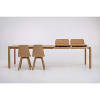 Table de salle à manger à rallonge en bois massif GOLF | KARPIS