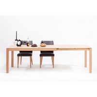 Table de salle à manger à rallonge en bois massif VERDI | KARPIS