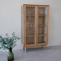Vitrine en chêne massif KODAMA | VESKOR