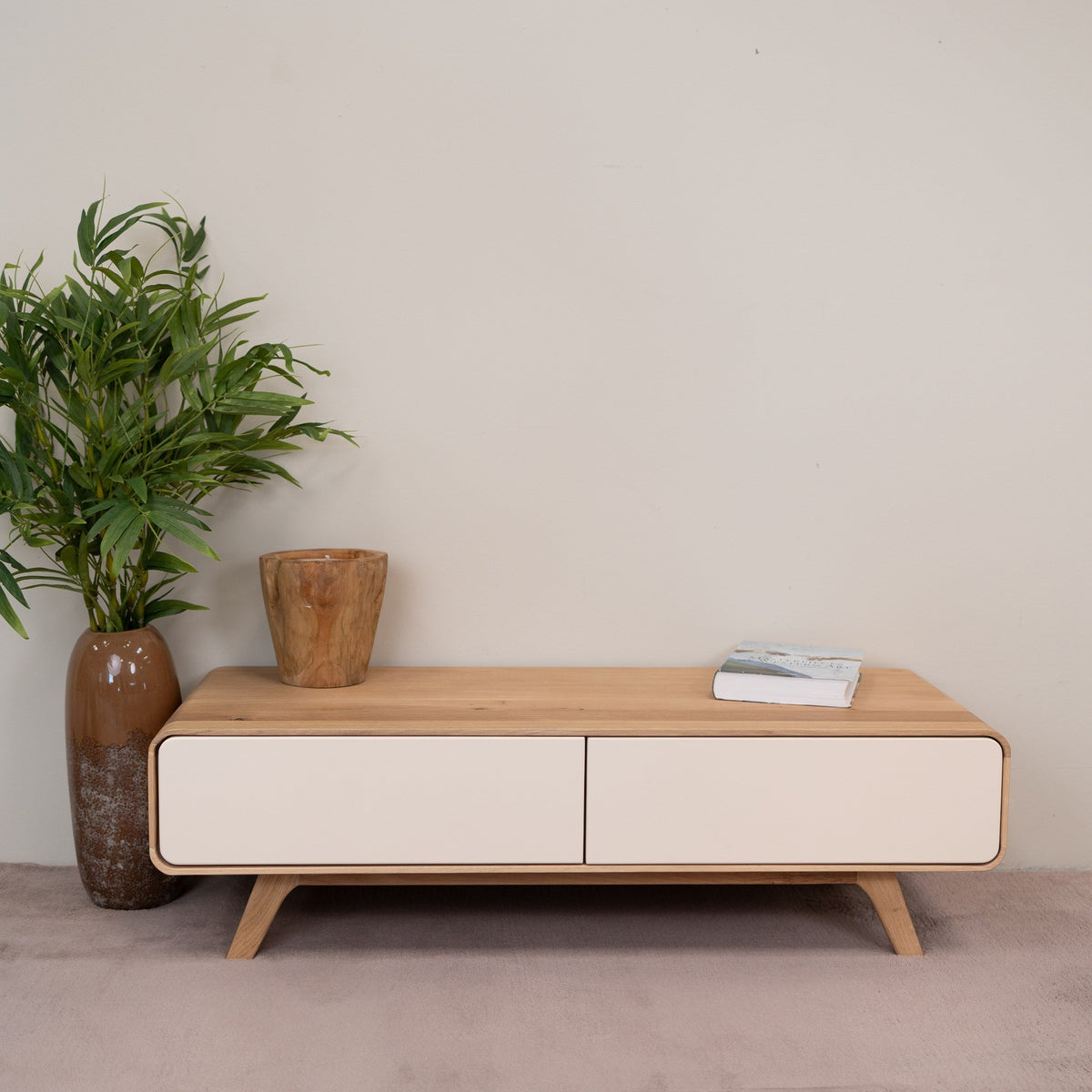 Meuble TV en bois massif OSLO 1 | VESKOR