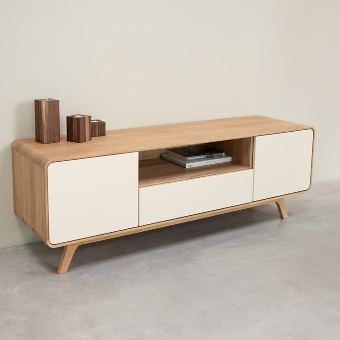 Meuble TV en bois massif OSLO 2 | VESKOR