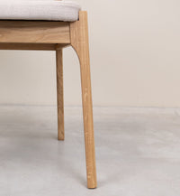Lot de 2 ou 4 chaises en chêne massif Astrid | VESKOR