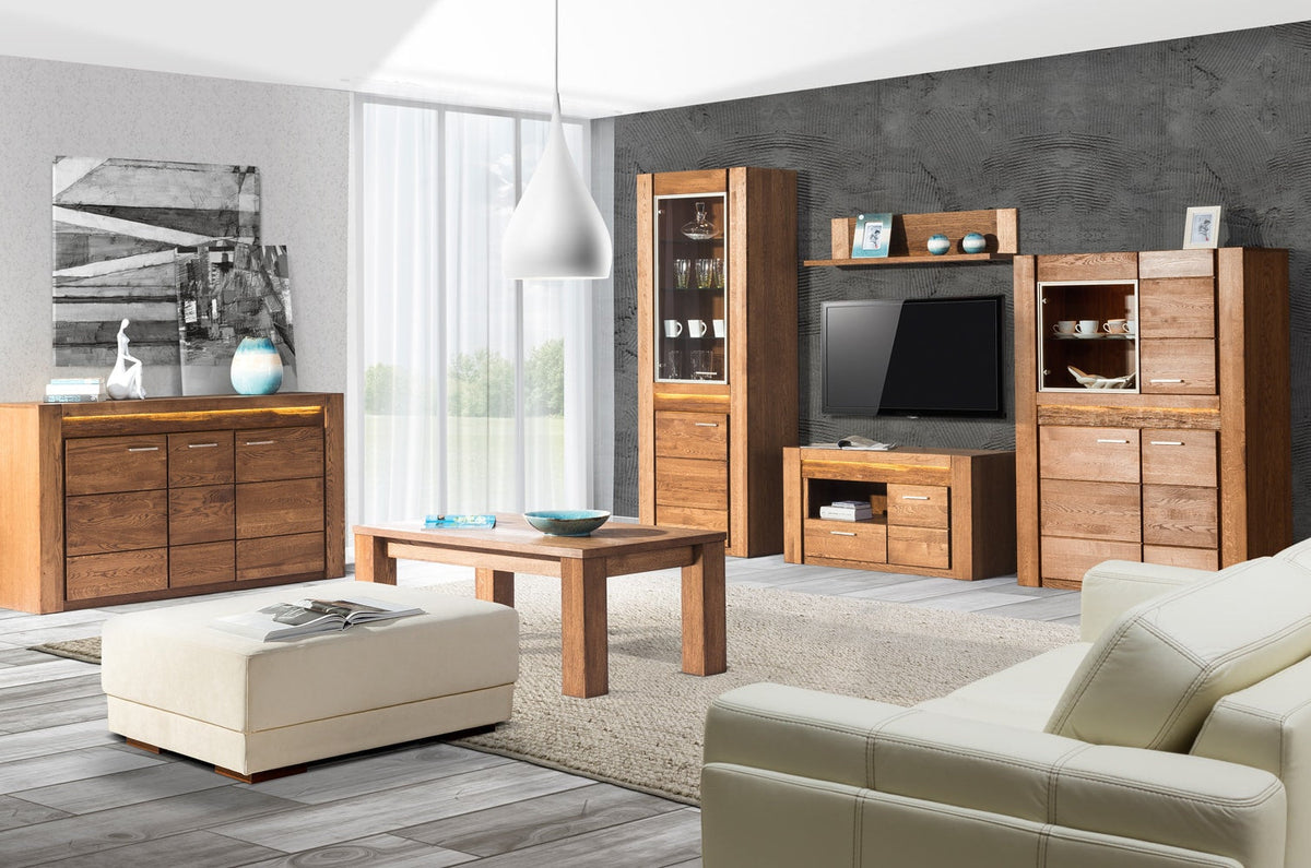 Vitrine en chêne VELVET 15 | LoftStory