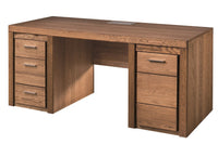 Bureau en chêne rustique VELVET 37 | LoftStory