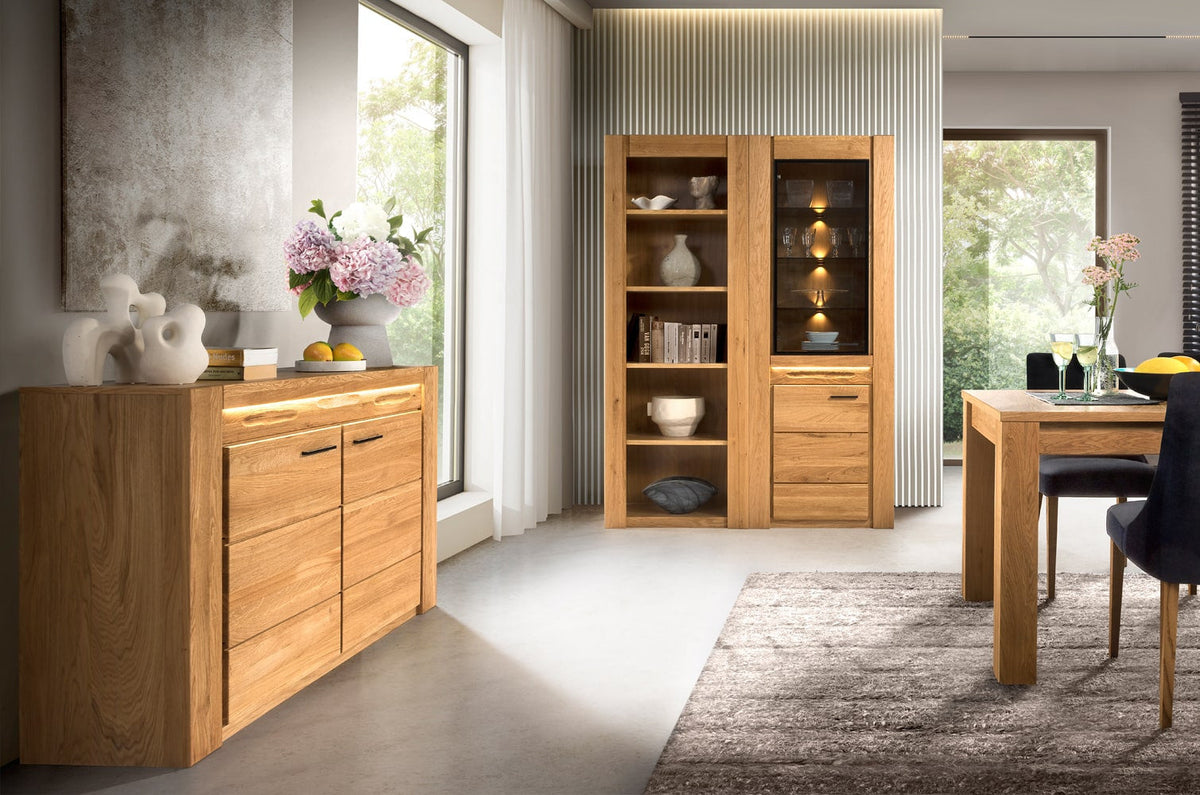 Vitrine en chêne VELVET 11 | LoftStory