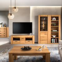 Vitrine en chêne VELVET 10 | LoftStory