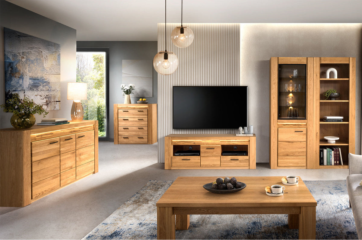 Meuble TV en chêne VELVET 25 | LoftStory