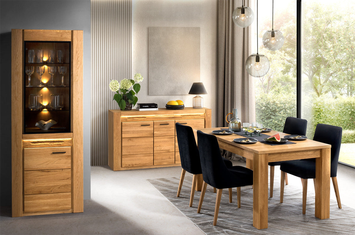 Vitrine en chêne VELVET 11 | LoftStory
